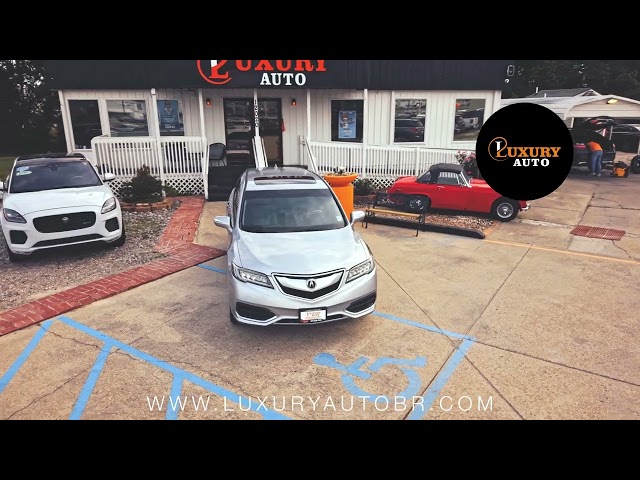 2018 ACURA RDX SUV V6, I-VTEC, 3.5 LITER SPORT UTILITY 4D - Luxury Auto in Baton Rouge, LA