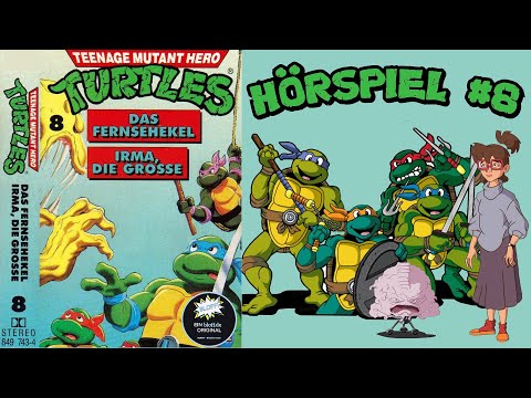 HÖRSPIEL Teenage Mutant Hero Turtles #8 - HD - 1990 OHHA TMNT Kassette - KOMPLETT - bloff.de