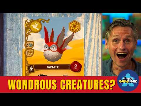 Wondrous Creatures Review - This Worker Placement Game is GORGEOUS ?