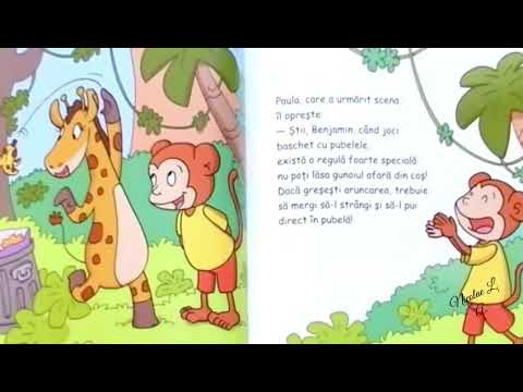 Povestea de seară- „Bunele maniere cu Benjamin Maimuțelul”