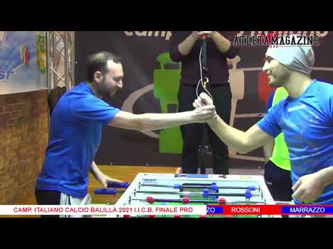 Finale Singolo Campionato Italiano L.I.C.B.; Marrazzo vs Rossoni