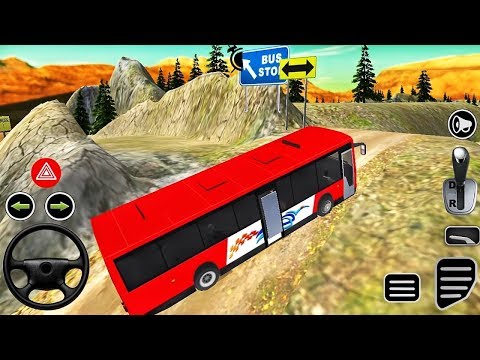 Offroad Tourist Coach Bus Driving Simulator - Best app GamePlay