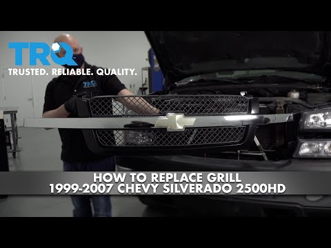 How To Replace Grill 1999-2007 Chevy Silverado 2500HD