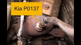 KIA P0137 Code: O2 Sensor Circuit Low Voltage (Bank 1 Sensor 2)