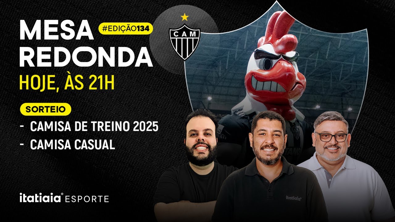 MESA REDONDA DO ATLÉTICO #134 | HENRIQUE ANDRÉ, RAFAEL LEAL E EMERSON ROMANO