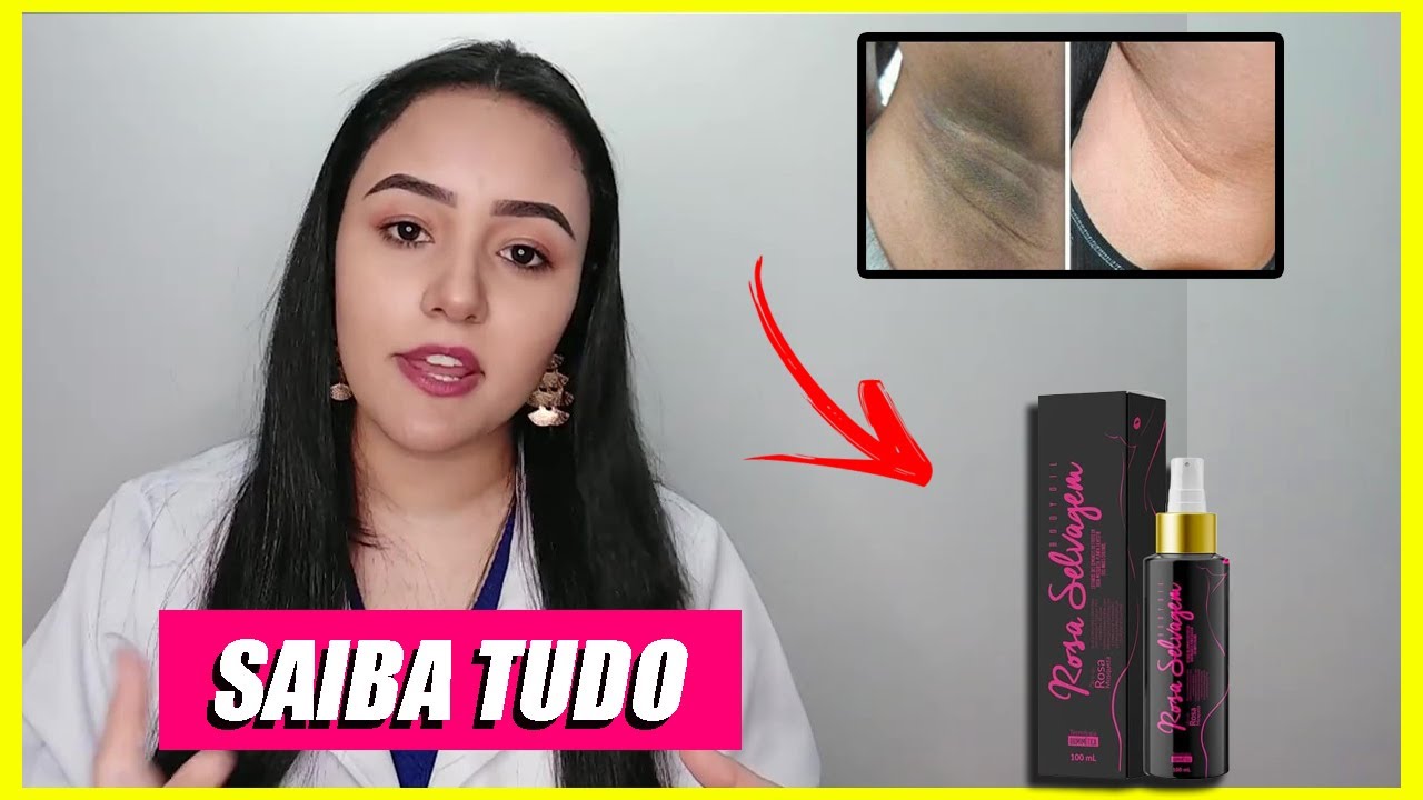 Rosa Selvagem Clarea as Manchas da PeleRosa Selvagem Antes e Depois - Rosa Selvagem Como Usar