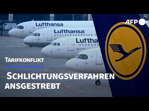 Tarifkonflikt: Lufthansa und Verdi streben Schlichtungsverfahren an | AFP