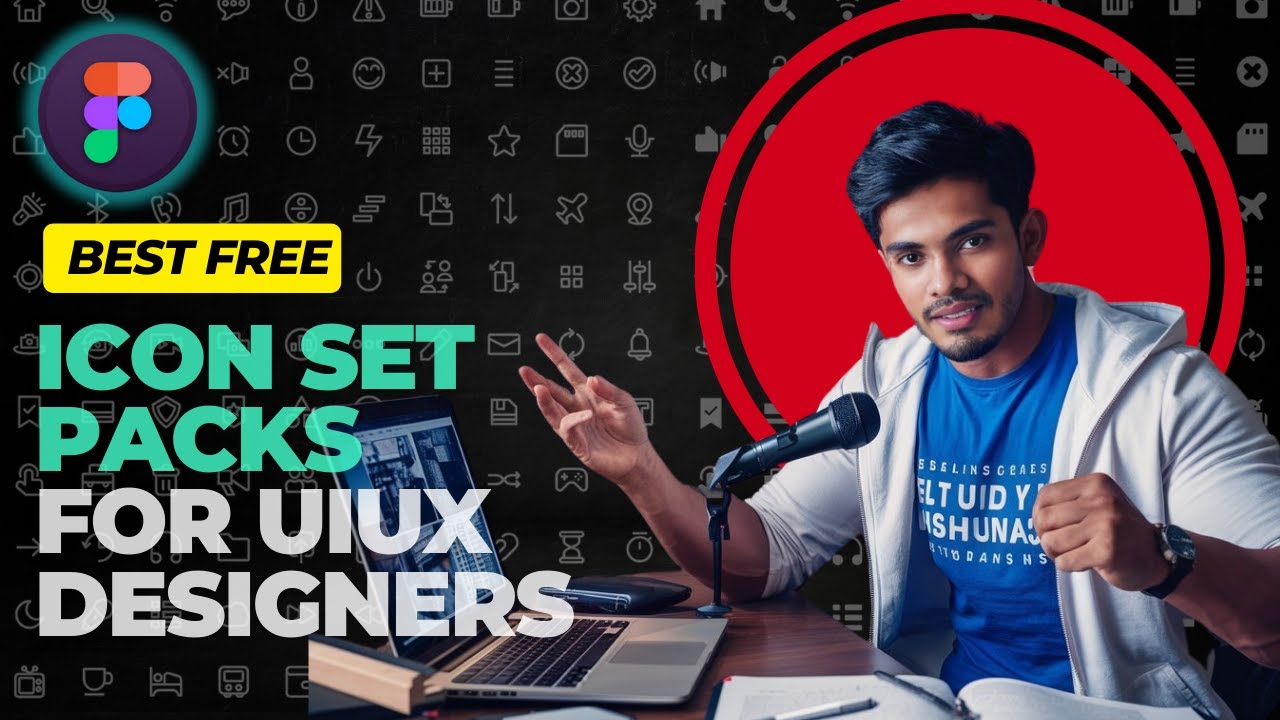 Best Free Icon Set Packs for UIUX Designers| Figma #figma #uiux #figmatutorial