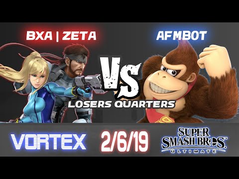 Ultimate at Vortex #8 - BxA | Zeta vs Afmbot - Loser's Quarterfinals