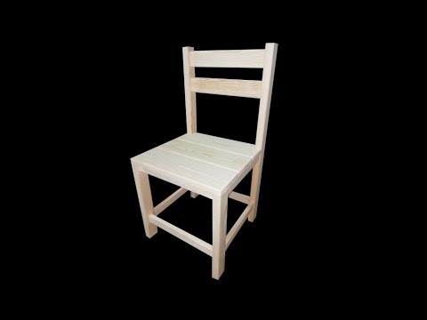 Making a simple and easy Dining  chair