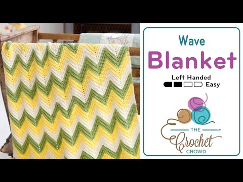 Left Hand Crochet for Beginners Baby Blanket Pattern The Crochet Crowd