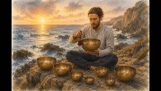 Morning Sound Bath With Tibetan Singing Bowls | Clarity & Focus