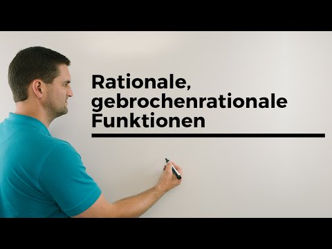 Rationale (gebrochenrationale) Funktionen, Grenzverhalten | Mathe by Daniel Jung