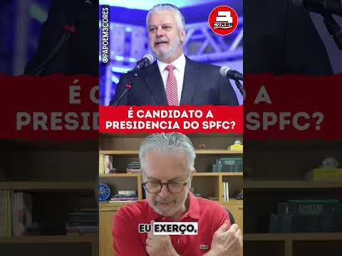Sonho de ser Presidente do São Paulo? Ferreira Alves abre o jogo!
