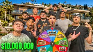 WE LET A WHEEL DECIDE WHERE WE LIVE IN LA!!! ($10M MANSION)