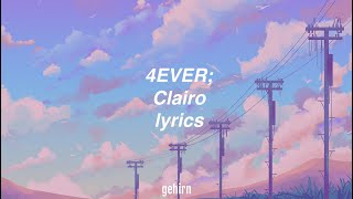 Clairo - 4EVER // lyrics