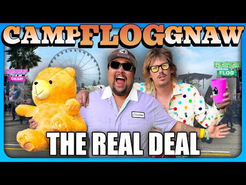 British Lads try USA Rap Festival | CAMP FLOG GNAW 2024