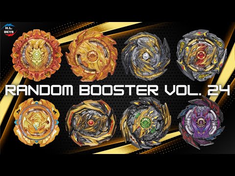 Random Booster Vol. 24 | Let's Rank the Beys Inside! Which one's your #1? Beyblade Burst Superking