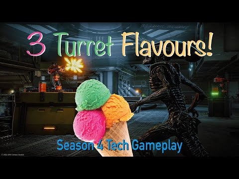 Aliens: FTE - Three Techs, Three Turrets, 5-1 INSANE!