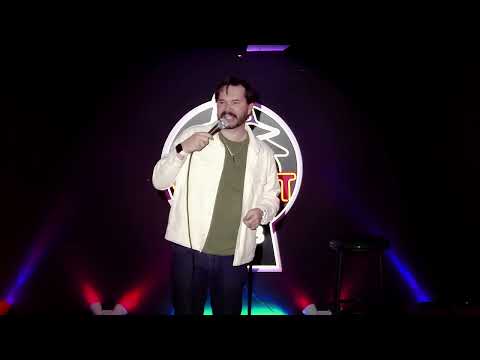Drew Stearne at Secret Comedy Club, Brighton. 