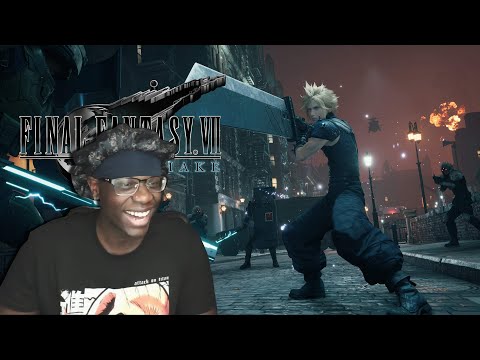 Final Fantasy VII Remake: FIRST PLAYTHROUGH (Part 1)