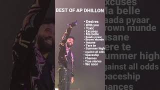 TOP 15 SONGS OF AP DHILLON  Audio jukebox  Best of