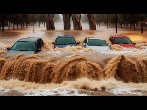 Biblical flood in Montenegro! The city is sinking