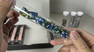 QMAY Mystery Dice Box - 48PCS DND Dice Set, Random Dice Patterns, 6 Surprise Boxes, Polyhedral Dice