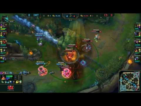 Highlights IMT vs C9 Game 1, Semi final NA LCS Summer Playoffs 2016
