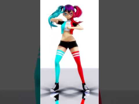 My first MMD 🙂🩵🩷