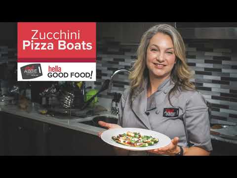Zucchini Pizza Boats