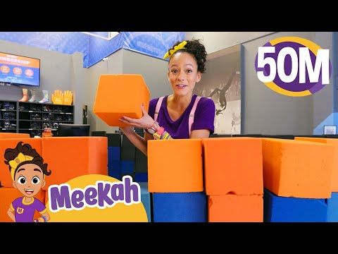 Meekah Sky Zone - Flips | Educational Videos for Kids | Blippi and Meekah Kids TV