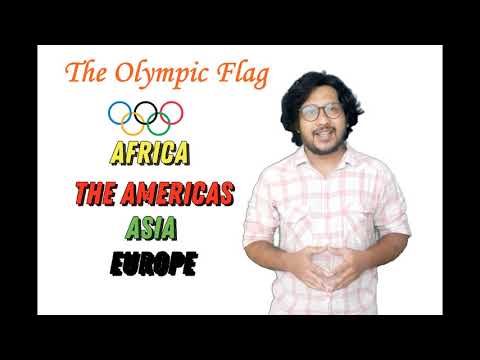 The Olympic Flag and Rings