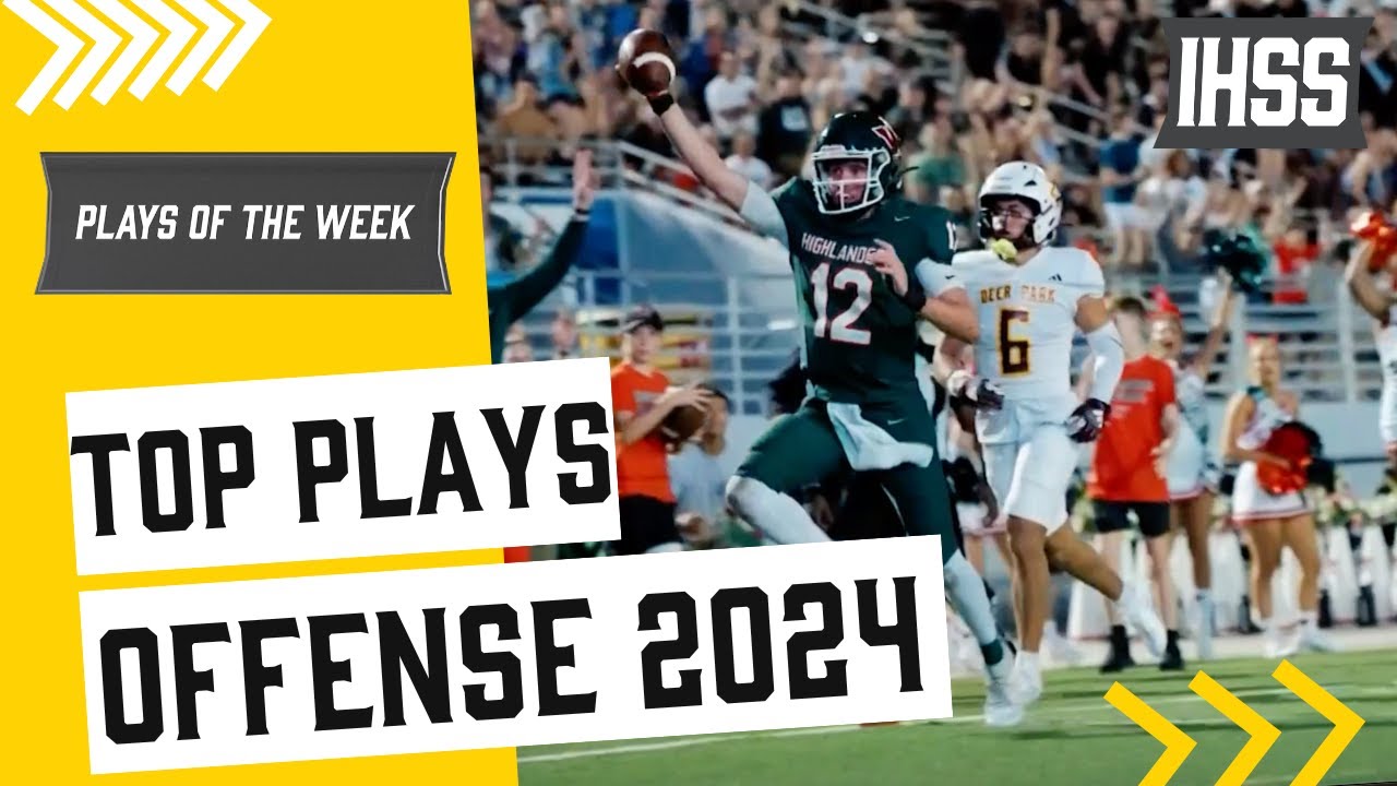 Top High School Offensive Plays of the Year - Must See!