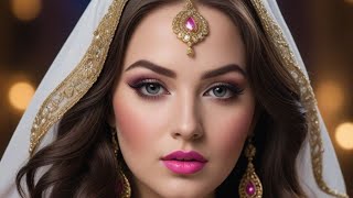 Plus-Size Indian Pink Glam | Luxe Indoor Glow ✨🌸