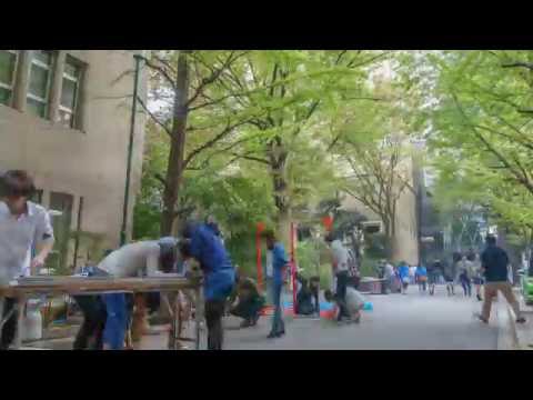 Wasedasai2014 早稲田祭2014 前日の準備 #timelapse