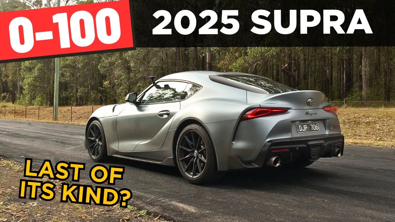2025 Toyota GR Supra review: 0-100 & POV test drive