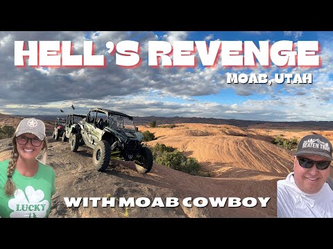 Riding with Moab Cowboy - Hell's Revenge - Moab, Utah