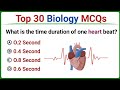 Top 30 biology MCQ | biology mcq for all competitive exam | Biology Mcq
