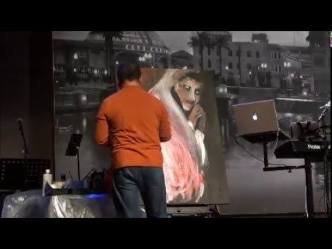 Promotional video thumbnail 3 for Jun Jamosmos Live Stage Painter-Artist