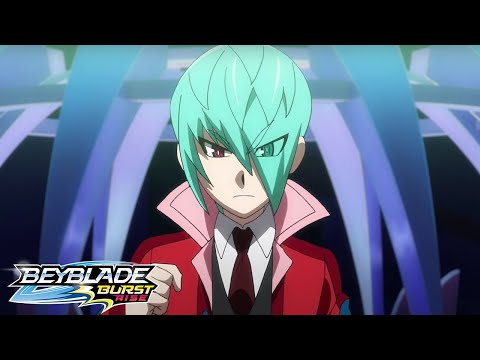 BEYBLADE BURST RISE Episode 23 Part 2 : Pitch Black! Dusk Gyro!