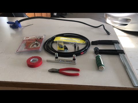 How to make nylon fuel lines the RIGHT way without the tool!