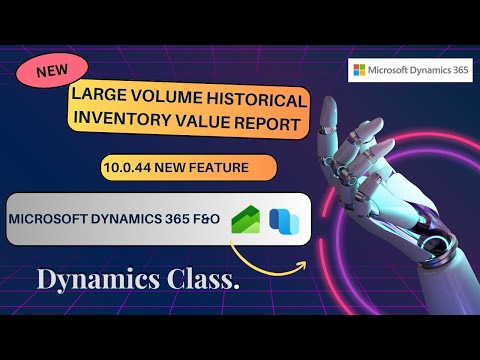 Large Volume Historical Inventory Value Report In Microsoft Dynamics 365 Large Volume Historical Inventory Value Report In Microsoft Dynamics 365