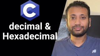 C programming Bangla Tutorial 5.24 : conversion between decimal and hexa-decimal