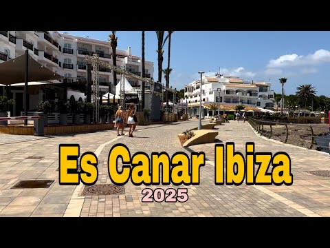 Es Canar Ibiza |playa Es Cana |Es Canar promenade walk tour |Hotel Alua soul Ibiza | Spain