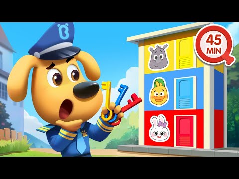 Manten las Llaves Secreta 🙊 45MIN de Dibujos Animados 🔍Sheriff Labrador en Español