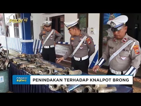 RESPON KELUHAN WARGA, SATUAN LALULINTAS POLRES MOROWALI UTARA SITA SEBANYAK 130 KNALPOT BRONG