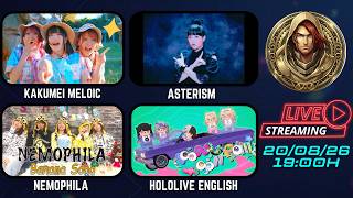 Kakumei Meloic - ASTERISM  -  NEMOPHILA - Hololive English  #livepix #reaction