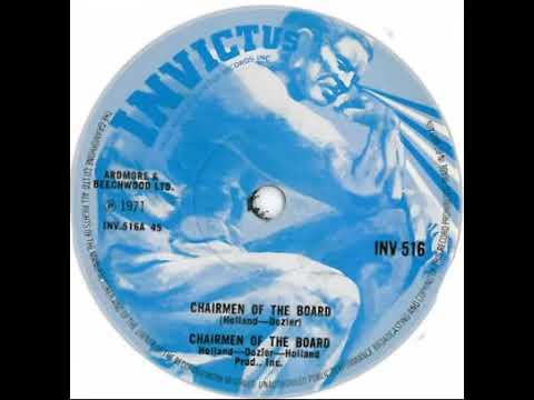 UK New Entry 1971 (157) Chairmen Of The Board - Chairmen Of The Board