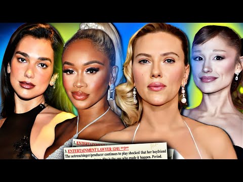 SCARLETT JOHANSSON CANCELLED, DUA LIPA CHEATED ON, ARIANA GRANDE CANCELS TOUR,   SAWEETIE YACHTING